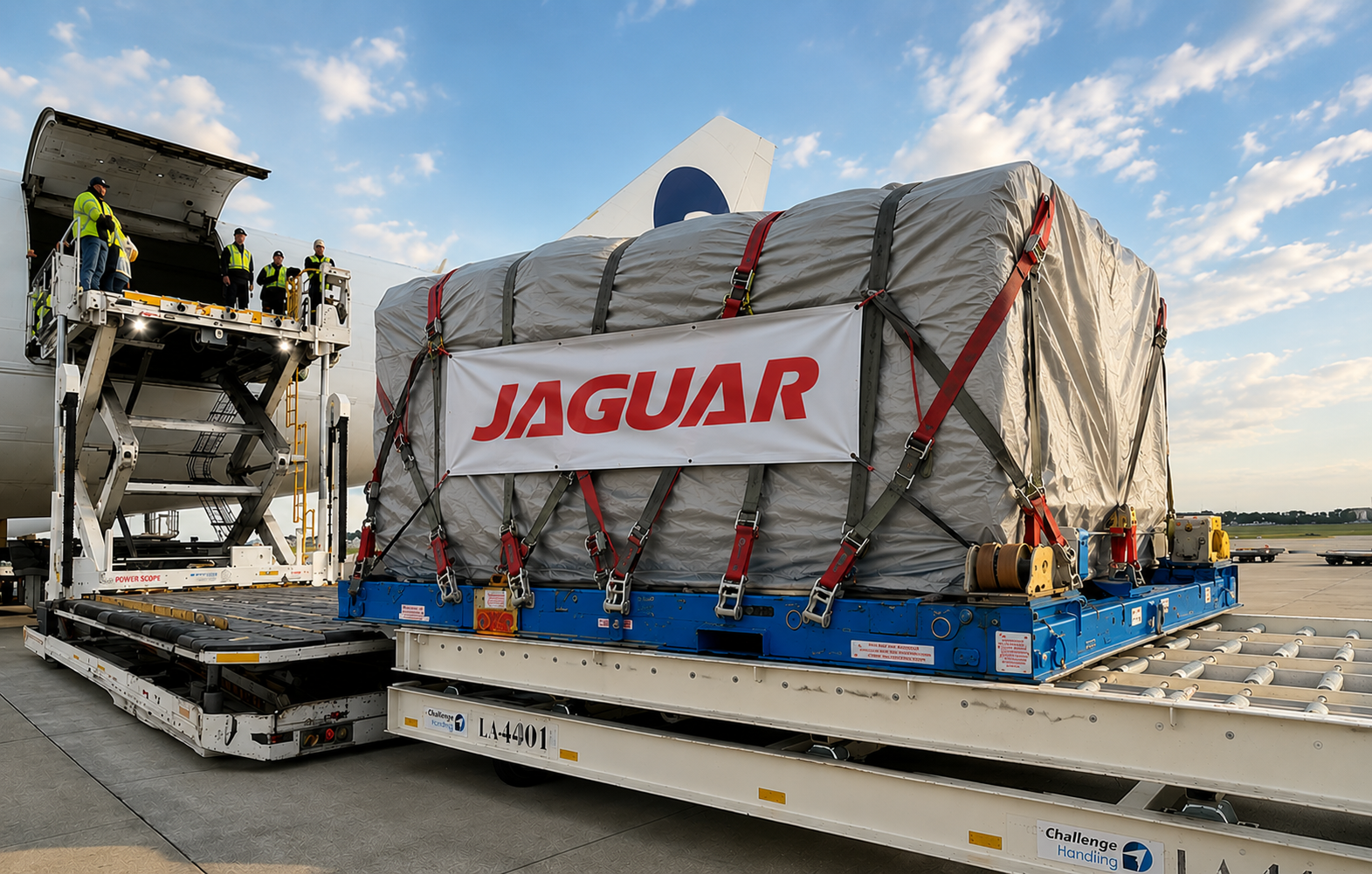 Jaguar Airfreight logistics operations in Malaysia